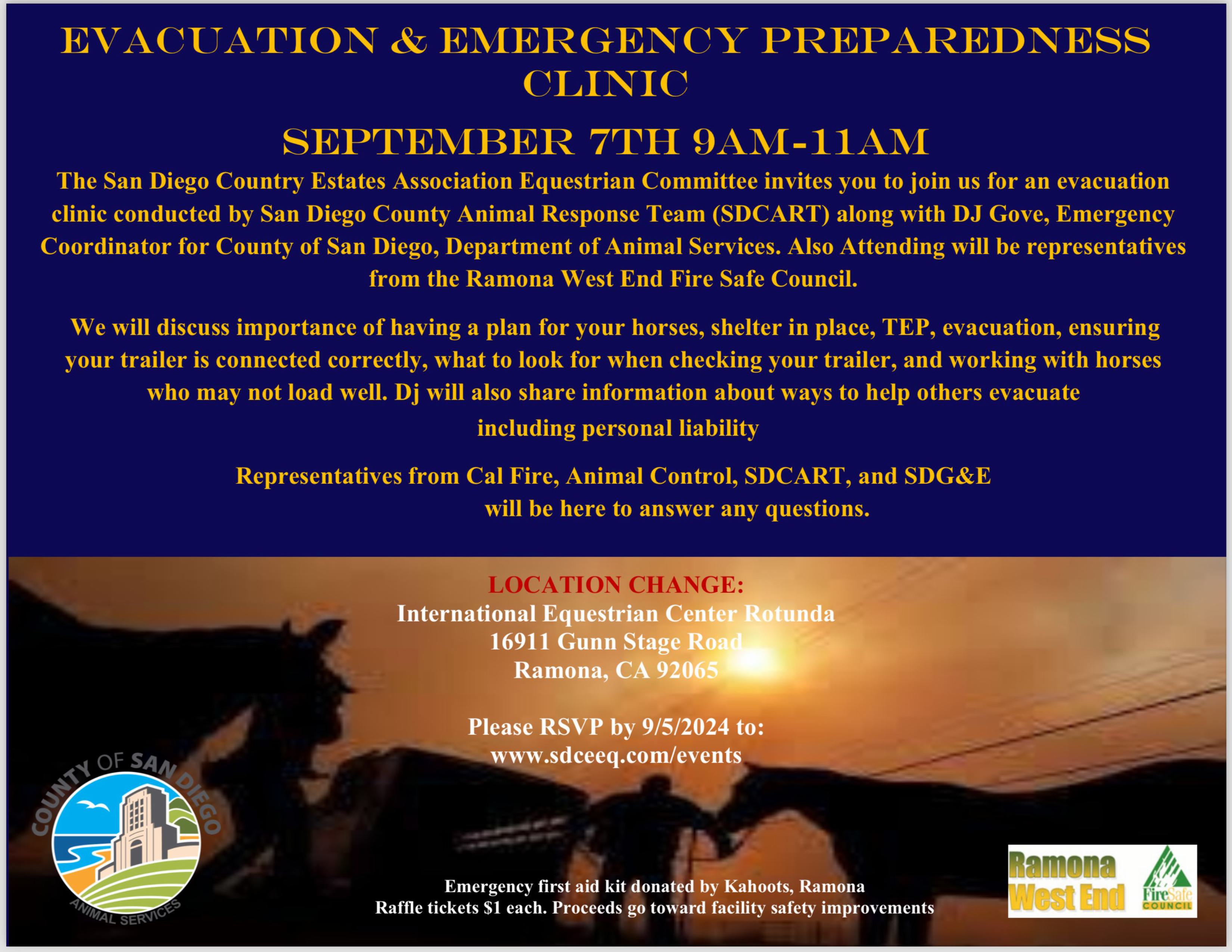 9-2-24 evacuation and emergency preparedness flier